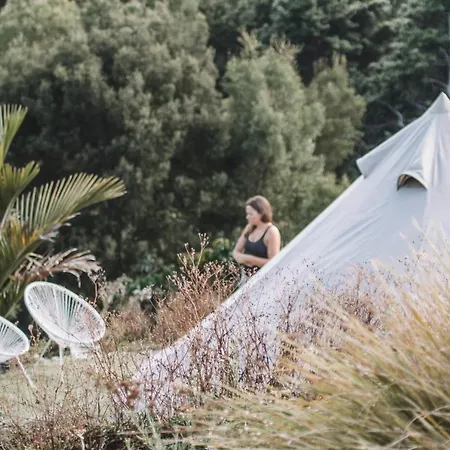 Aotearoa Surf Eco Pods Hotel Te Arai Exterior photo