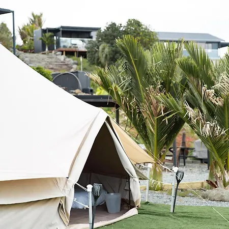 Aotearoa Surf Eco Pods Hotel Te Arai Exterior photo