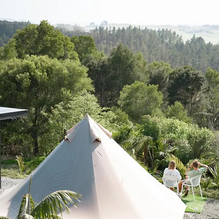 Aotearoa Surf Eco Pods Hotel Te Arai Exterior photo