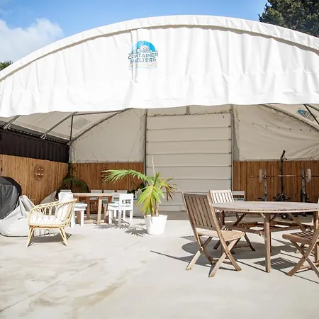 Aotearoa Surf Eco Pods Hotel Te Arai Exterior photo