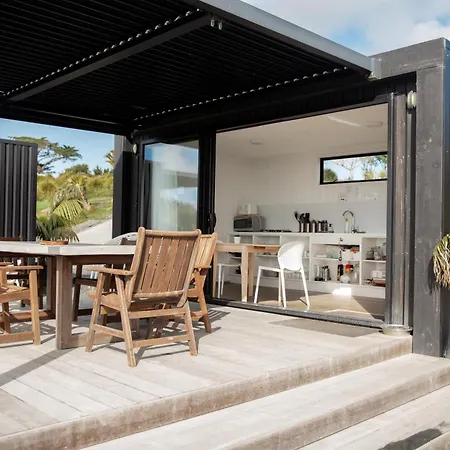 Aotearoa Surf Eco Pods Hotel Te Arai Exterior photo